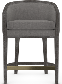 Newport Antique Black Bar Stool