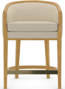 Newport Natural Oak Bar Stool 