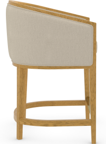 Newport Natural Oak Bar Stool 