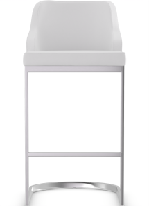 Nuovo Brushed Bar Stool Leather