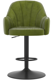Osprey Velvet Bar Stool