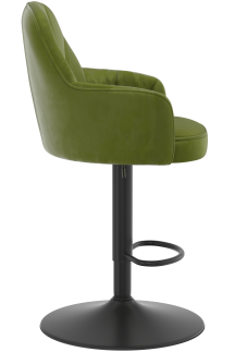 Osprey Velvet Bar Stool