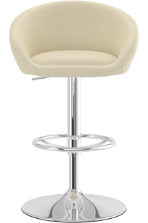 Pavia Bar Stool Cream