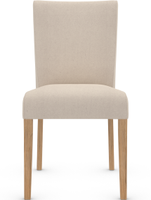 Pranzo Rustic Oak Dining Chair Fabric