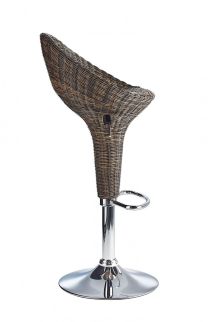 Rattan Bar Stool Natural