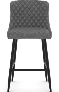 Riviera High Vintage Bar Stool Grey
