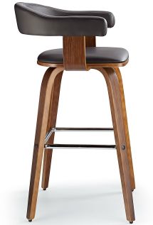 Rocco Bar Stool Brown
