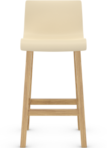 Sands Oak Bar Stool Cream