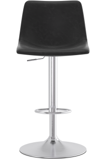 Seville Brushed Chrome Bar Stool