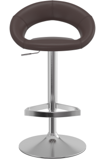 Sorrento Brushed Stool Brown