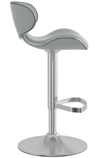 Swallow Brushed Stool Grey