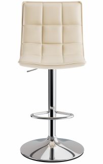 Wave Bar Stool Cream