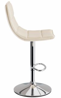 Wave Bar Stool Cream
