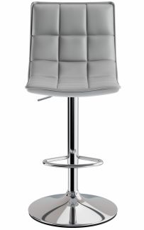 Wave Bar Stool Grey