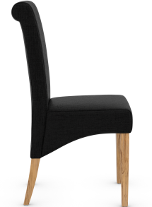 York Oak Dining Chair Fabric 
