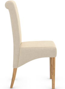 York Oak Dining Chair Fabric 