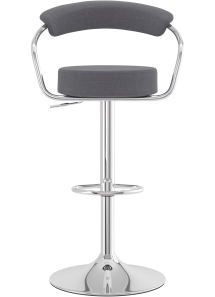 Zenith Fabric Bar Stool Charcoal