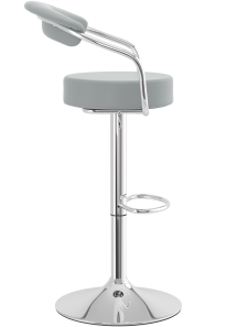 Zenith Bar Stool Grey