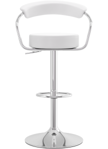 Zenith Bar Stool White