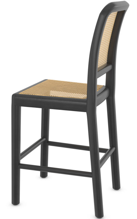 Harrington Bar Stool Black
