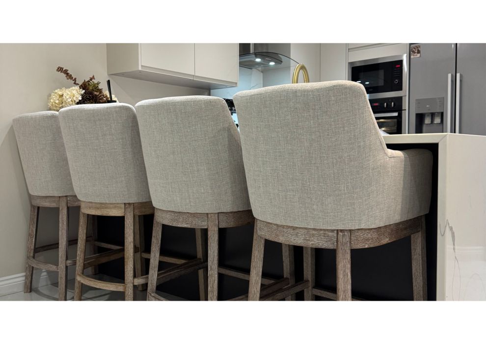 Montague Bar Stool Pebble