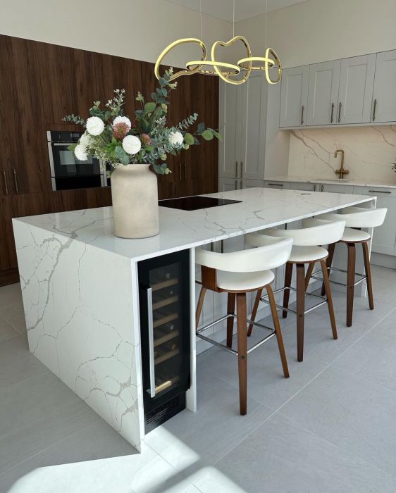 Rocco Bar Stool White