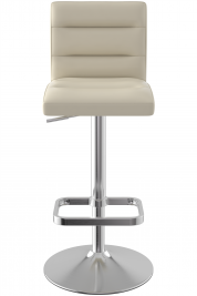 Deluxe Brushed Bar Stool Beige