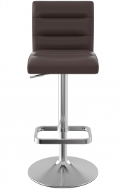 Deluxe Brushed Bar Stool Brown