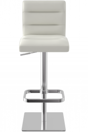 Deluxe Brushed Real Leather Bar Stool 