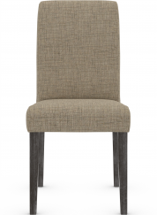 Firenze Fabric Dining Chair Brown