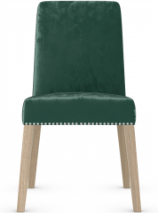 Malik Dining Chair Green Velvet
