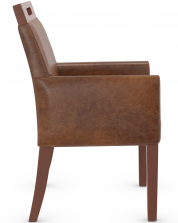 Modena Lounge Chair Tan Aniline Leather