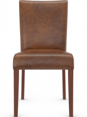 Pranzo Walnut Dining Chair Aniline Leather