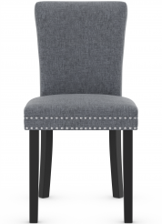 Sloane Dining Chair Grey Fabric
