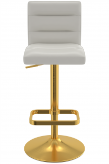 Deluxe Gold Bar Stool