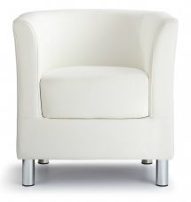 Designer Tub Chair White