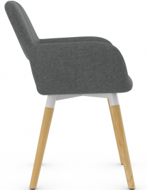 Oslo Dining Chair Charcoal