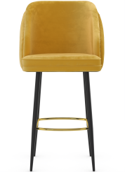 Ashby High Bar Stool Velvet
