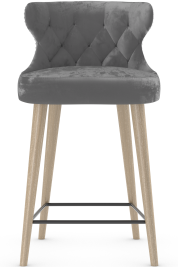 Costello Bar Stool Grey