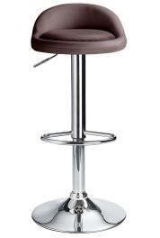 Cushion Bar Stool Brown