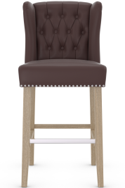 Ercol Bar Stool Brown Leather