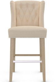 Ercol Bar Stool Cream Fabric