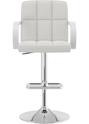 Finello White Bar Stool White