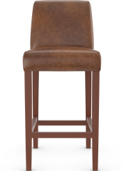Firenze Bar Stool Tan Aniline Leather