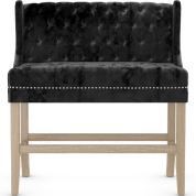 Kensington Oak Bench Velvet