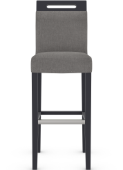 Modena Fabric Bar Stool Grey
