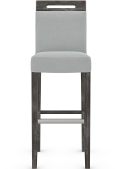 Modena Fabric Bar Stool Grey