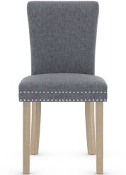 Sloane Dining Chair Grey Fabric