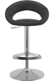 Sorrento Brushed Stool Black
