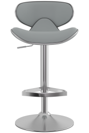Swallow Brushed Stool Grey